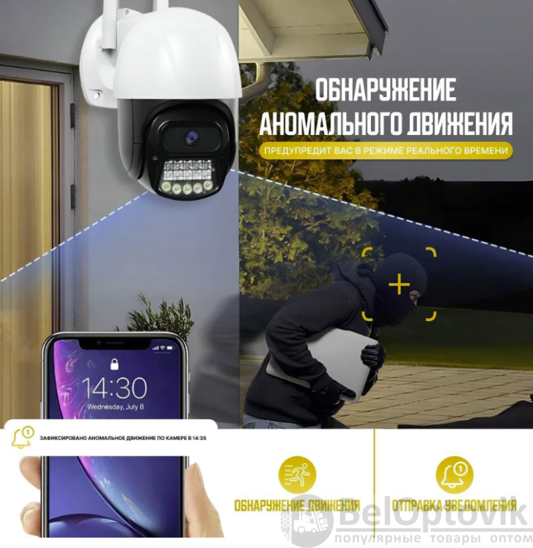 Уличная камера видеонаблюдения 5Мр 4G(сим-карта) IP Camera Р29 ...